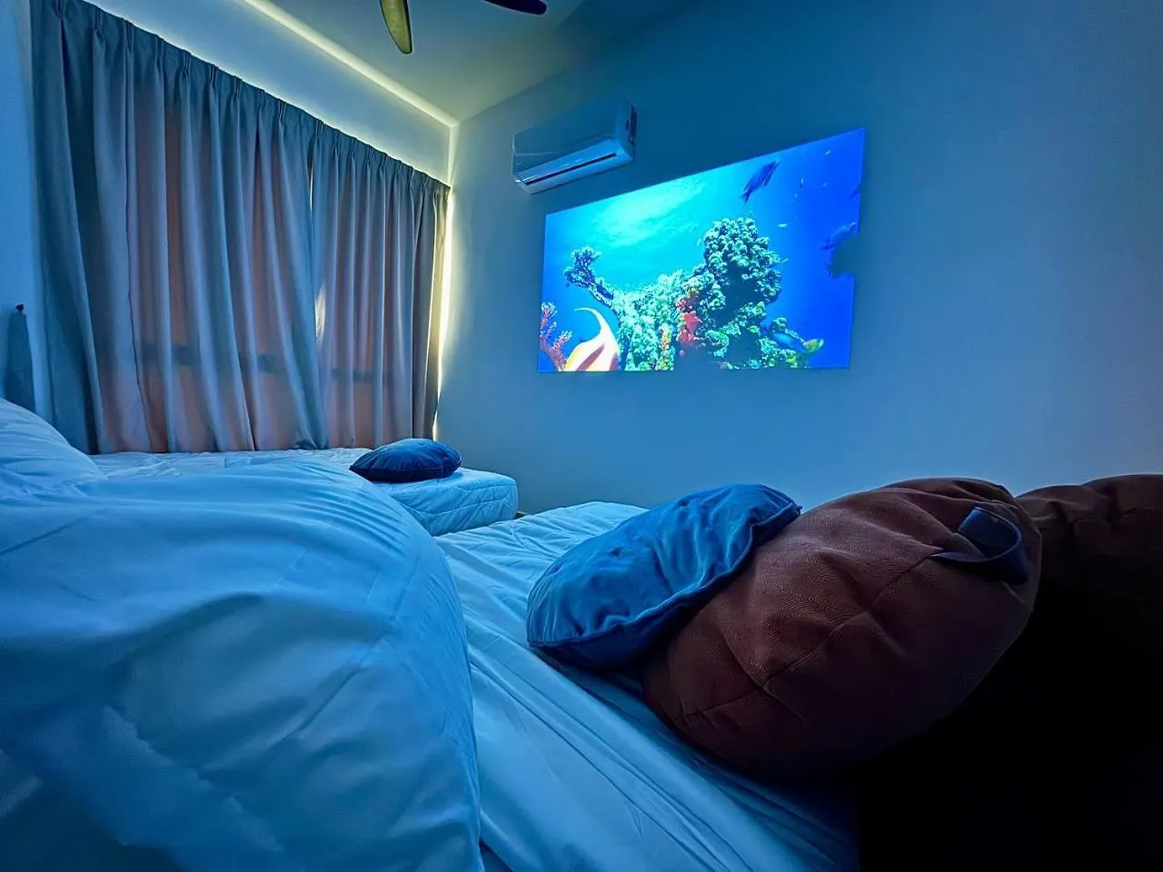 Apartment Luxury Family Fun Suites-Infinity Pool, Vr,Telescope- M2 Perai